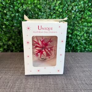 New Mouth Blown Egyptian Glass Ball Christmas Ornament Gift